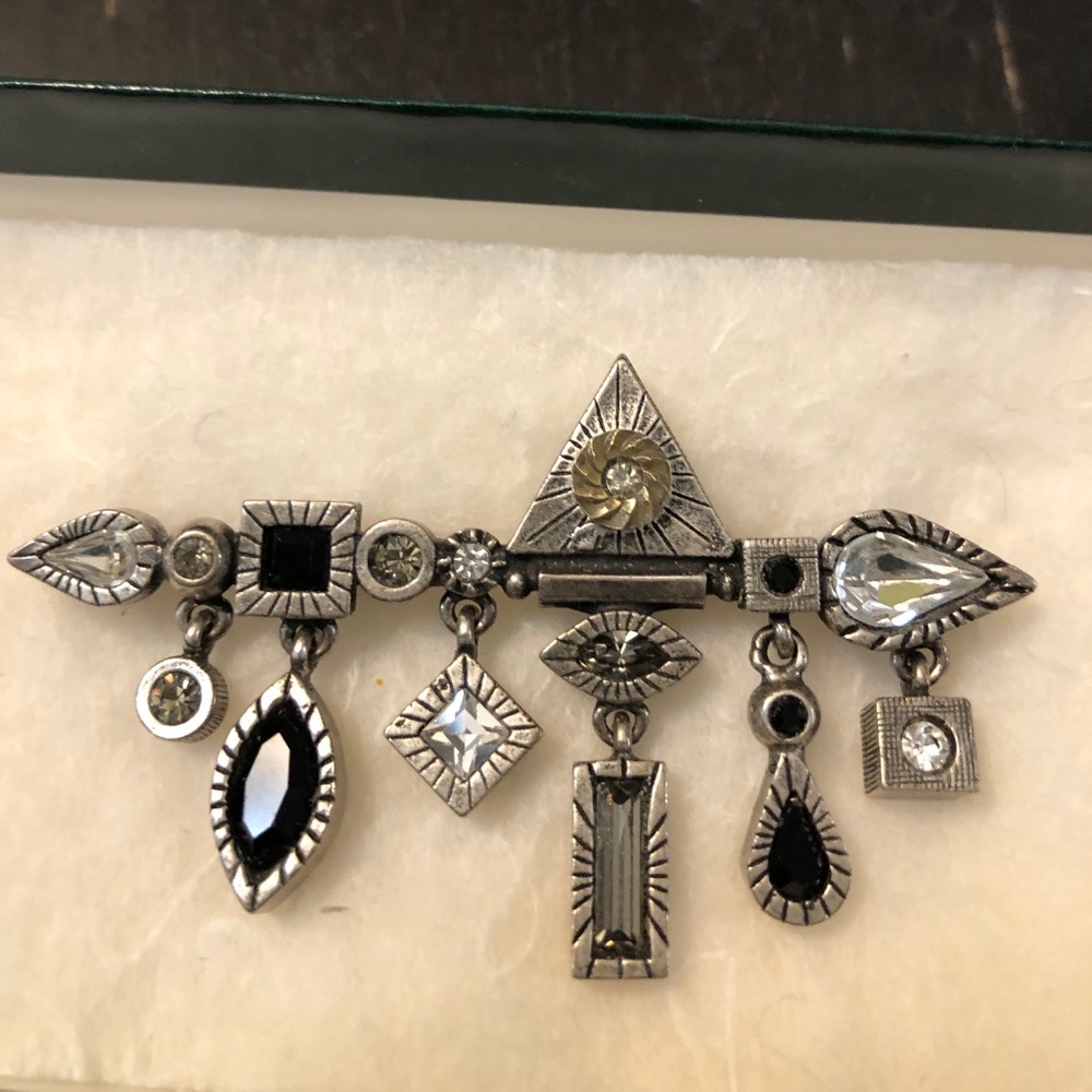 Signed Patricia Locke Brooch